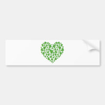 My Irish Heart Bumper Stickers