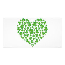My Irish Heart Photo Card Template
