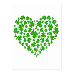 My Irish Shamrock Heart Postcards