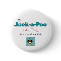 My Jack-a-Poo is All That! Pins