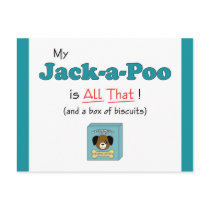 My Jack-a-Poo is All That! Post Card