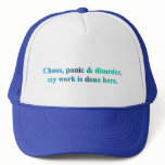 My Job Is Done Here Cap Trucker Hats