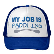 My Job Is Paddling Mesh Hats