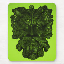 My Jolly Green Man Of The Forest Mousepad