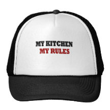 My kitchen My Rules Mesh Hats