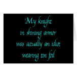 My Knight in Shining Armour cards