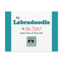 My Labradoodle is All That! Post Cards