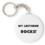 MY Lecturer ROCKS! keychains