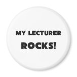 MY Lecturer ROCKS! magnets