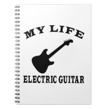 My Life Electric Guitar Note Books