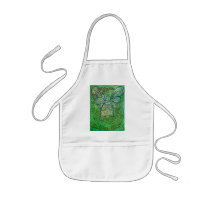 My Life Green Cancer Angel Apron