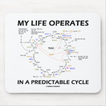My Life Operates In A Predictable Cycle (Krebs) Mousepad