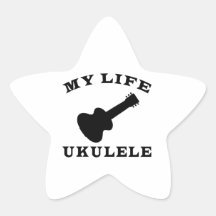My Life Ukulele Stickers