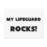 MY Lifeguard ROCKS! postcards