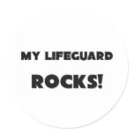 MY Lifeguard ROCKS! stickers