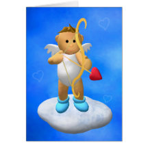 My Little Angel Cupid Card