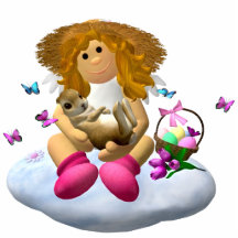 My Little Angel: Easter Time 1 Photo Sculpture