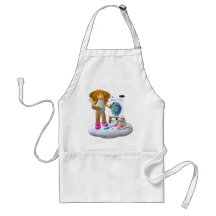 My Little Angel: Easter Time 2 Aprons