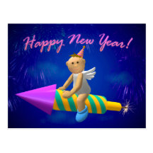 My Little Angel: Happy New Year Post Cards