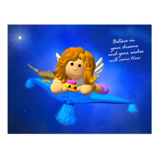 My Little Angel: Imagination Postcards