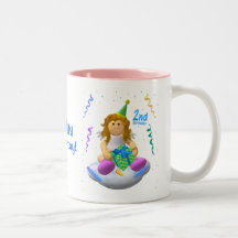 My Little Angel: Second Birthday Coffee Mugs