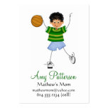 My Little Basketball Player Mummy Cards business cards