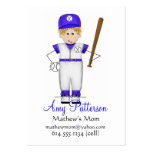 My Little Future Baseball Player Mummy Cards business cards