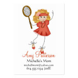 My Little Future Tennis Player Mummy Cards business cards