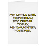MY LITTLE GIRL GREETING CARDS
