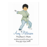 My Little Karateka (Practitioner) Mummy Cards business cards
