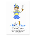 My Little Pirate Mummy Cards business cards