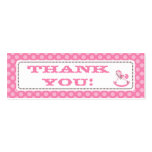 My Little Pony TY Skinny Gift Tag 2 Business Card Templates