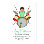 My Little Rocker Musician Mummy Cards business cards