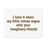 My Little Voices postcards