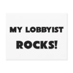 MY Lobbyist ROCKS! postcards
