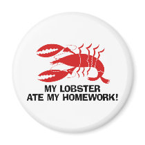 My lobster ate my homework
