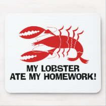 My lobster ate my homework