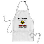 My Locker Is Filled With Toxic Waste aprons