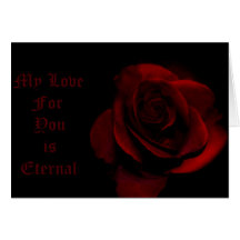 My Love For You Is Eternal Card