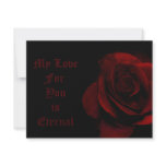My Love For You Is Eternal invitations