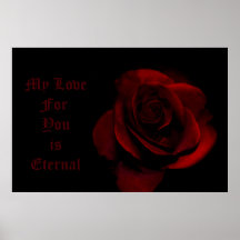 My Love For You Is Eternal Print