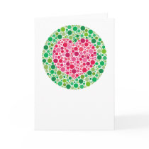 My Love is Colour Blind Greeting card