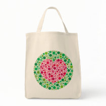 My Love is Colour Blind Tote Canvas Bag