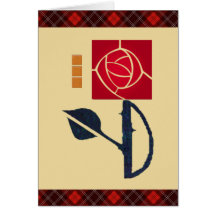My Love is like a Red, Red, Rose Greeting Cards