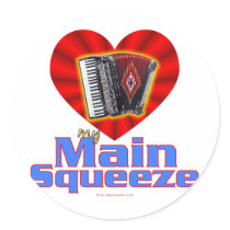 My Main Squeeze Stickers