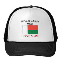 My Malagasy Mum Loves Me Trucker Hat