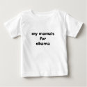 my mama's for obama t-shirts
