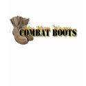My man wears combat boots t-shirts