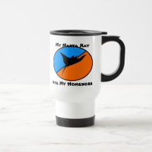 My Manta Ray ate my homework Mug