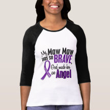 My Maw Maw Is An Angel Pancreatic Cancer T-shirt